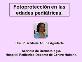 Supercurso Fotoproteccion en las edades pediatricas